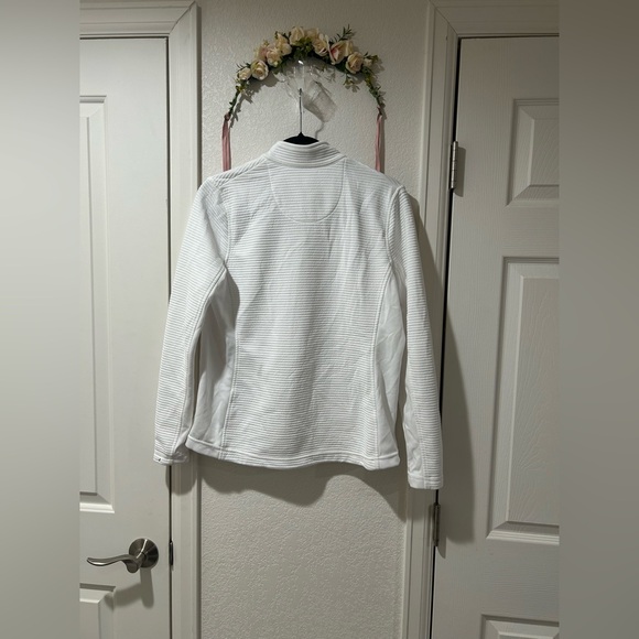 Pebble Beach Mixed Media Quilted Full Zip Up - Picture 4 of 4